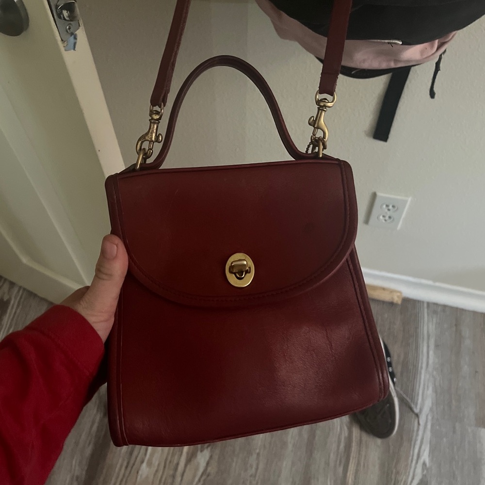 vintage 90s coach purse